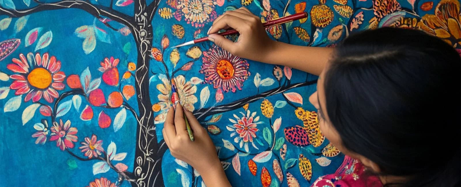 Kashiavika handcrafted art showcase